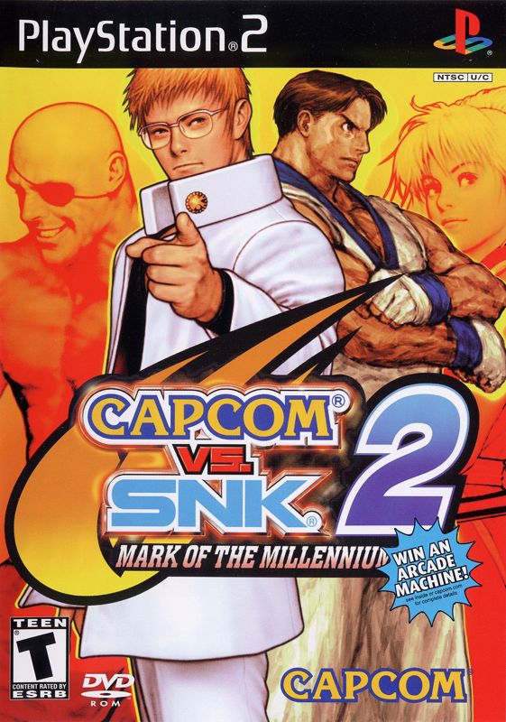 Capcom vs. SNK 2 box art for Sega Dreamcast